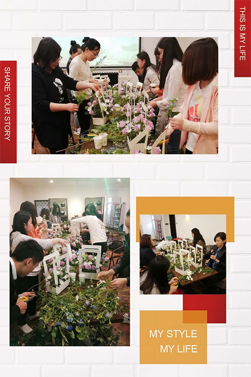 万古科技2018常青课堂手作花艺课